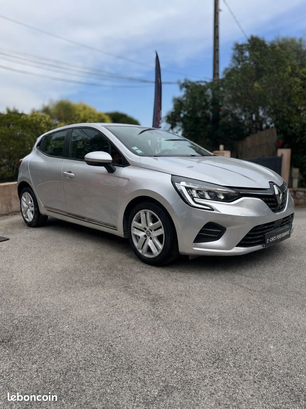 Renault Clio V 1.5 BlueDCi 100ch Zen (RADARS AV+AR / CARPLAY / ÉCRAN GPS / CLIM AUTO / BLUETOOTH / FEUX LED / RÉGULATEUR DE VITESSE / JANTES ALU 16P) (image 2)