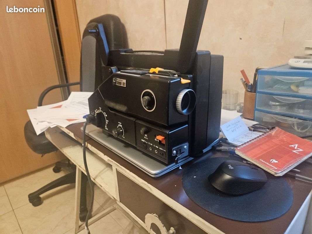 Projecteur Sankyo Sound 700 Super 8 / Single 8 - Fonctionne - Japon Années 80