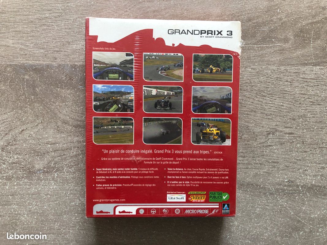 GRANDPRIX 3 by GEOFF CRAMMOND. Simulateur course par GRANDPRIX 3 by GEOFF CRAMMOND. Simulateur course par