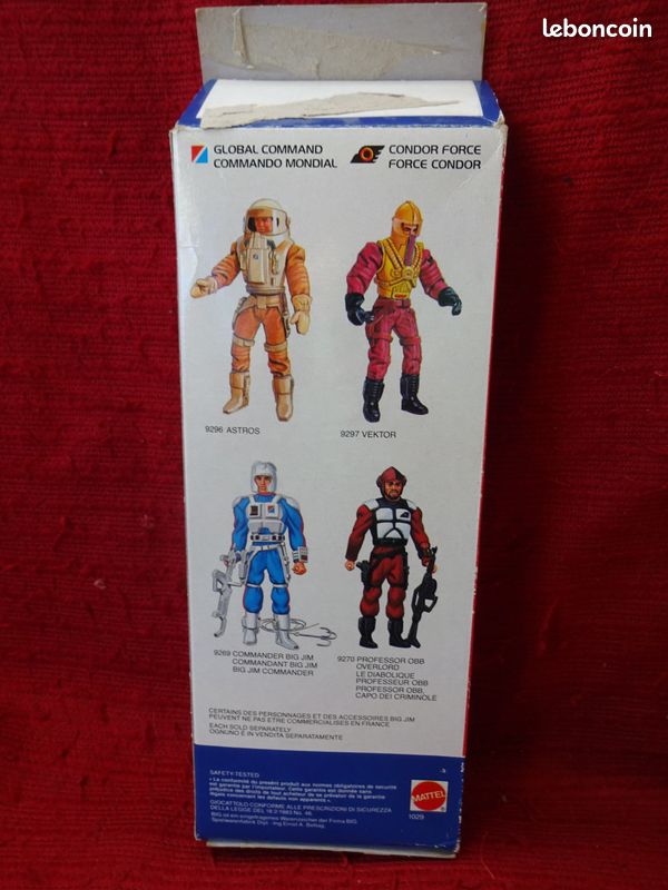 Big Jim Explorer Baroudeur Mattel 1983 Version Euro Original