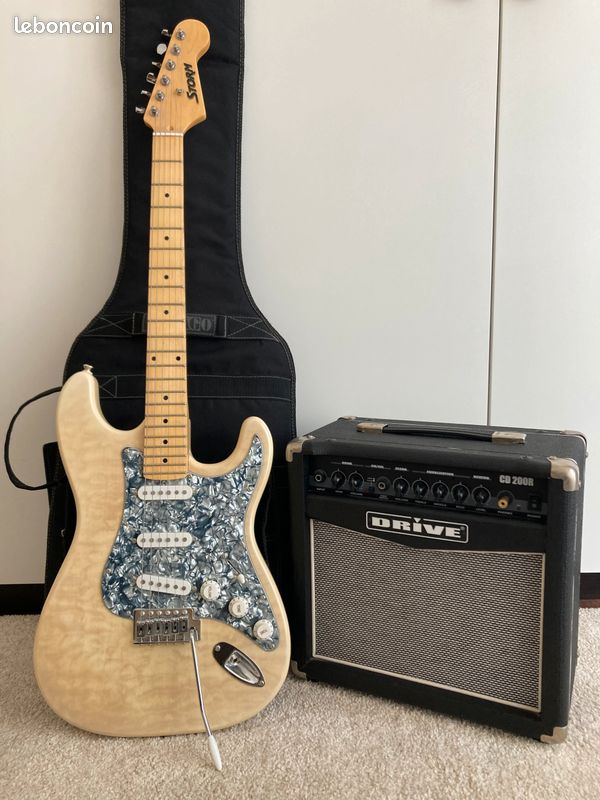Pack Guitare électrique + Ampli 20W + house (image 1)