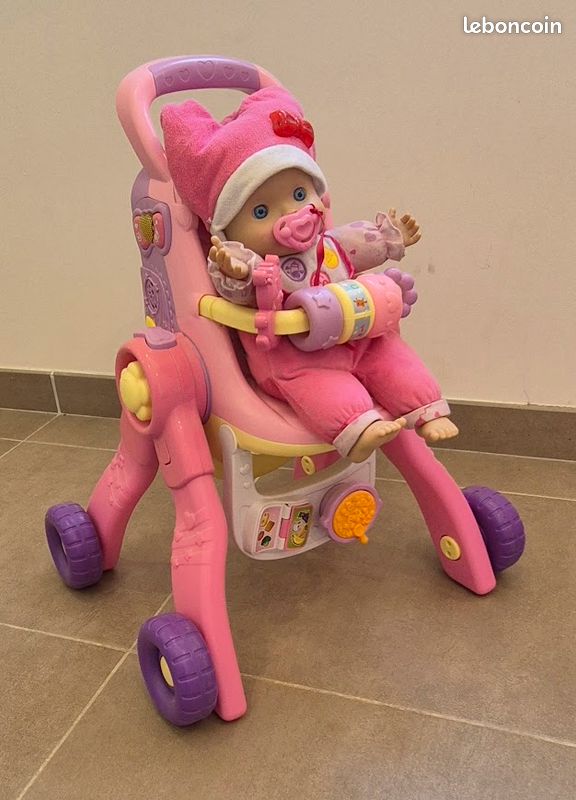 Poupées Poussette Little Love Vtech Little Love Ma Poussette En