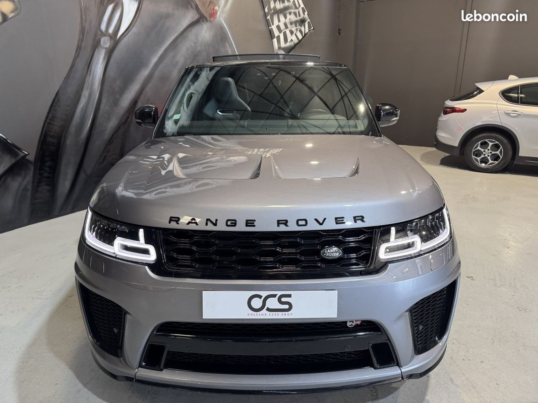 Land Rover Range Rover Sport (2) V8 5.0 575ch SVR Toit Ouvrant CARBONE Phase 2 (image 3)