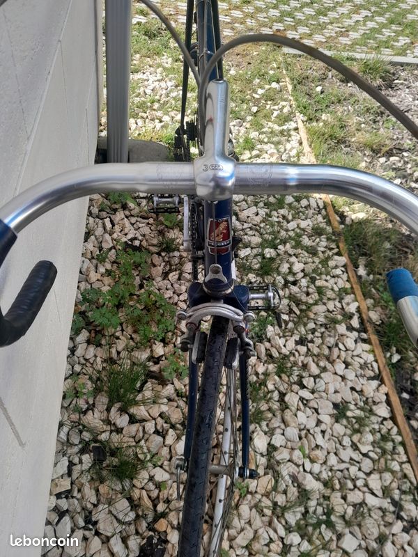 Cadre Vélo Vintage VECCHIETTI Années 40-50 - Taille 54 - Acier - Roues 700C - Peinture Refaite - Occasion Avec Défauts