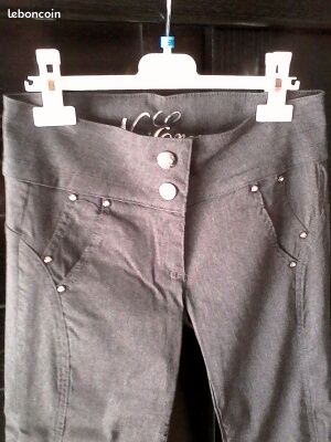 Pantalon gris foncé Taille 36 (image 2)