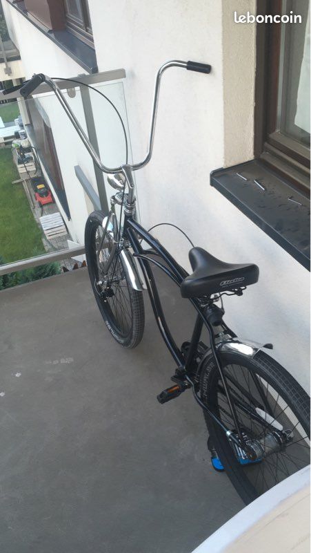 Vélo Beach Cruiser Custom - Style Lowrider - Idéal Grands Gabarits (image 3)