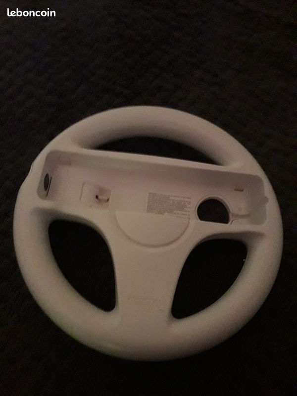 Volant Wii + Support Pour Mario Kart Wii (sans Le Jeu) - Accessoire Nintendo Wii, Bon état