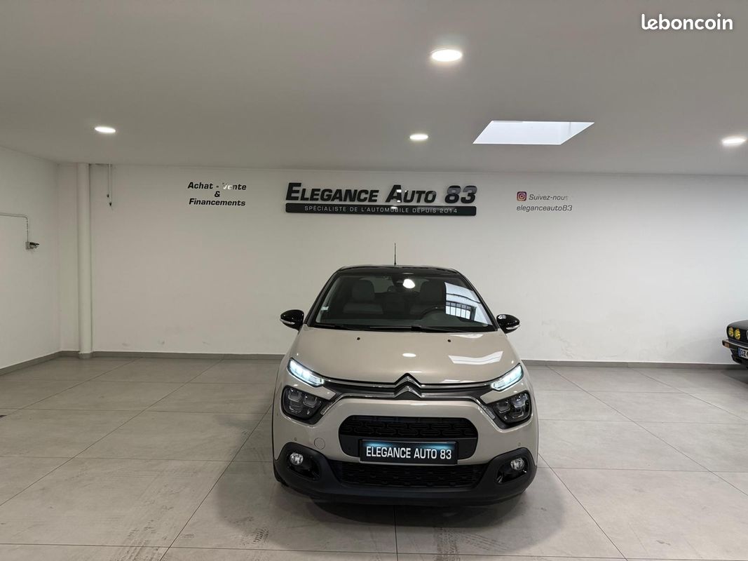 Citroen C3 1.5 BLUEHDI 100CH S&S SHINE / CARPLAY / CAMERA / SUIVI AVEC FACTURE (image 3)