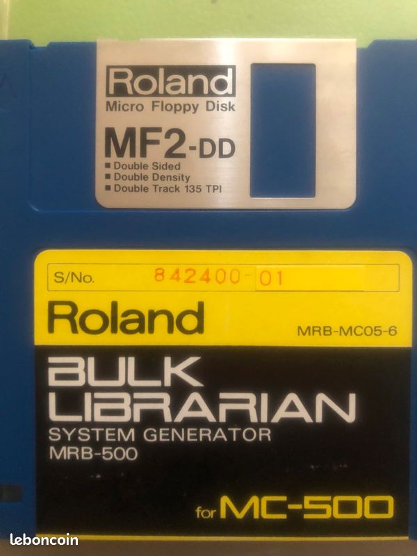 Roland Disk Bulk Librarian MC 500 (image 1)