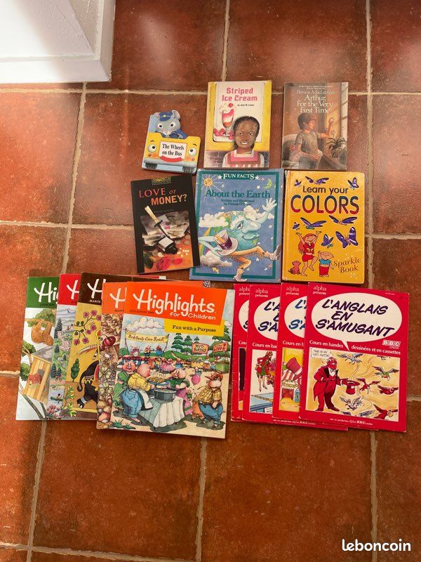 Livres et ma magazine anglais (image 1)