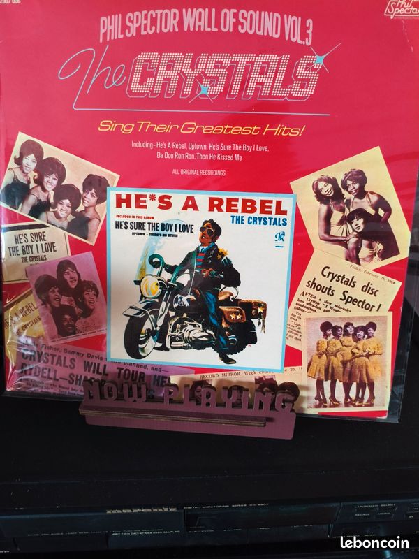 LP the Crystals sing their greatest hits-1975 (image 1)