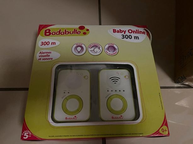 Babyphone baby online 300 m blanc Badabulle