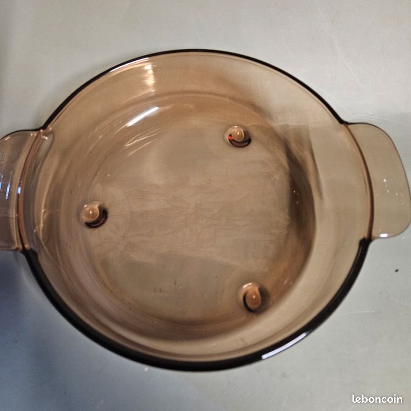 Cocotte vision corning france / plat brunisseur / 20 cm (image 5)