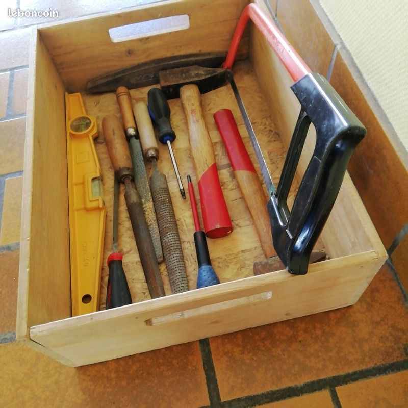 LOT OUTILS ET CAISSE BOIS pas d expedition (image 5)