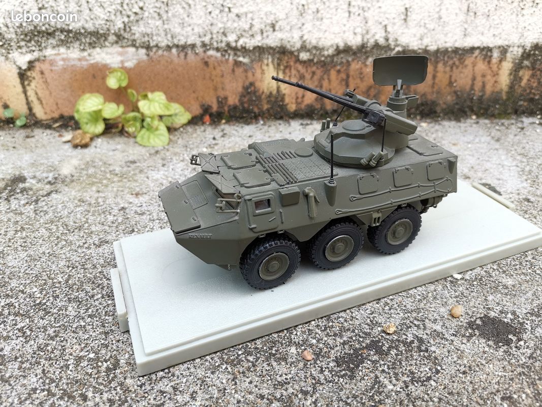 Solido 1/50 – Véhicule Blindé VAB 6x6 Vert Kaki, Armée Française, Réf 6234 – Neuf Sous Boîte