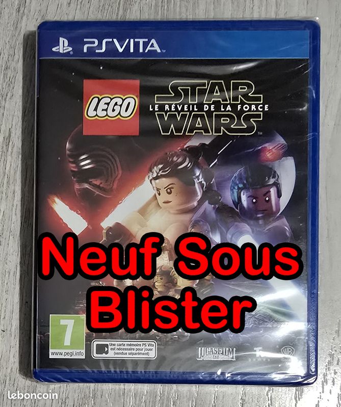 Lego Star Wars le Réveil de la Force Ps Vita Neuf sous
