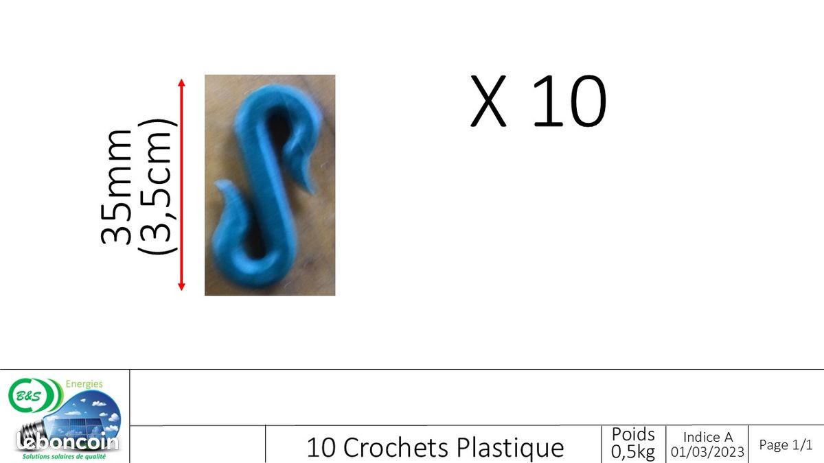 Lot de 6 crochets - Bleu vintage - En céramique - Aspect antique - Bronze - Crochets muraux - Lot de 6