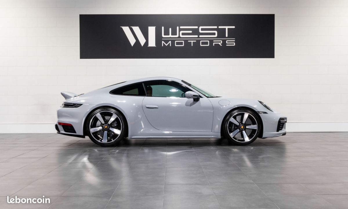 Porsche 911 TYPE 992 Sport Classic 3.7 550 – 1°MAIN Française Malus Payé / Burmester / Cam. 360° / TVA LOA / 2933E/Mois (image 3)