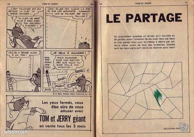 Tom & Jerry Mensuel 64 / 1972 (image 2)