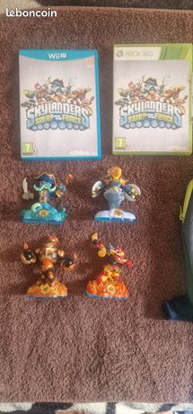 Lot de 4 figurines Skylanders neuves