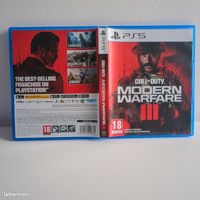 COD Modern Warfare 3 PS5 : les prix et alertes