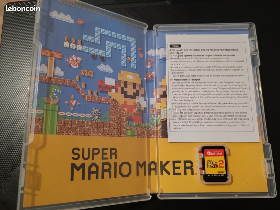 Jeu Super Mario Maker 2 - Nintendo Switch - Boîte Complète (Version Française) (image 3)
