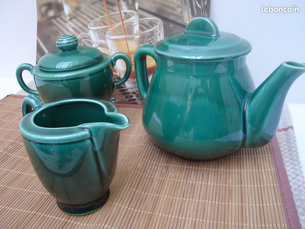 Ancien service à thé ou café style bistrot (image 4)