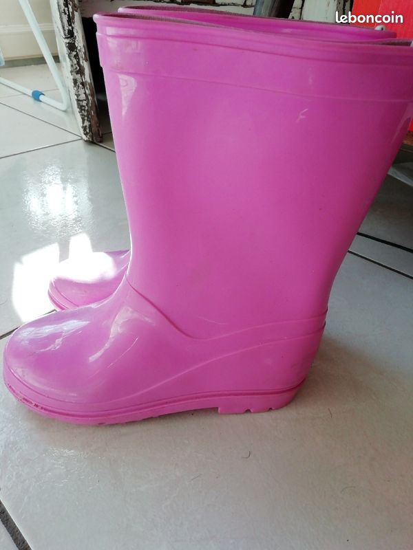 Bottes de pluie fille pointure 32/33 (image 2)