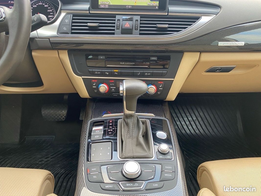 AUDI A7 SPORTBACK V6 3.0 BiTDI 313 Quattro Avus Tiptronic 8 A full suivi audi sièges massant élec chauff vent garant (image 13)