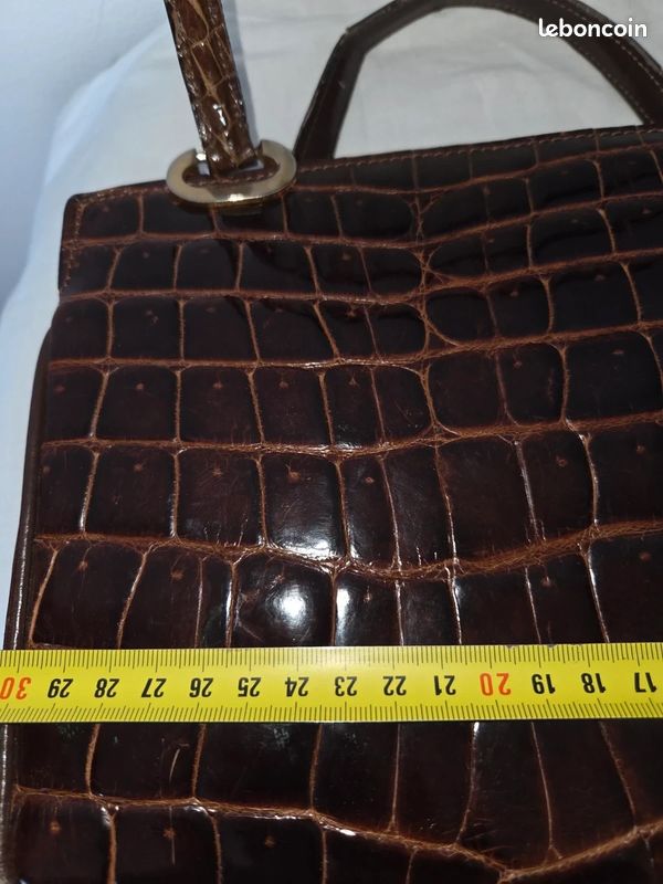 Sac marron Vintage dressing (image 10)