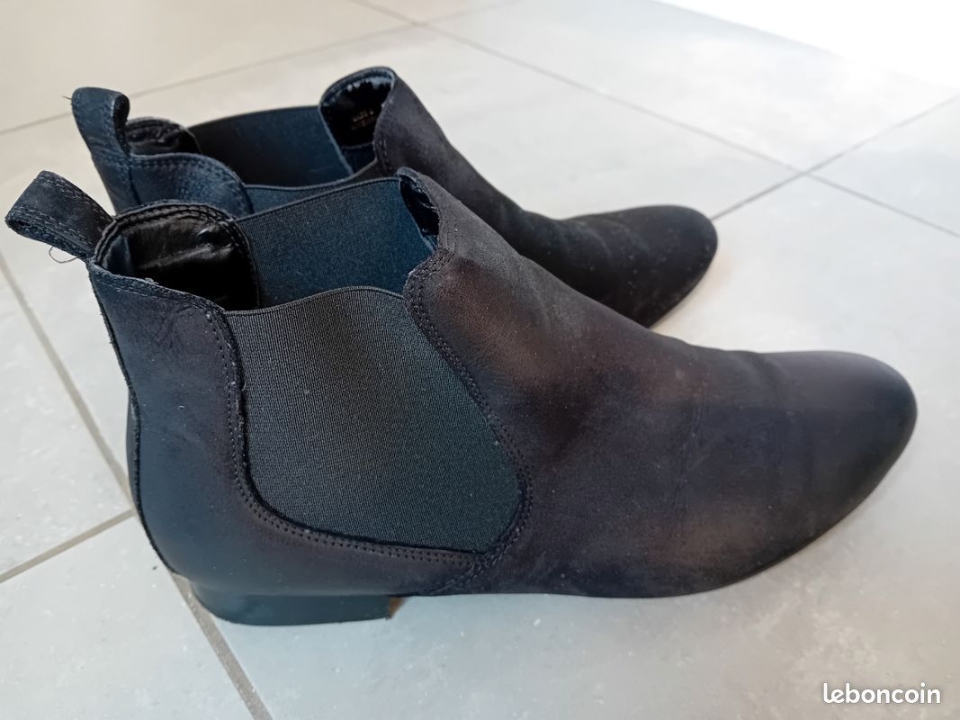 Bottines noires eram femme 42 Chaussures