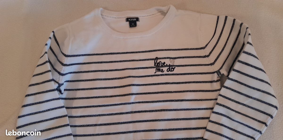 Pull marin ans fille Vêtements