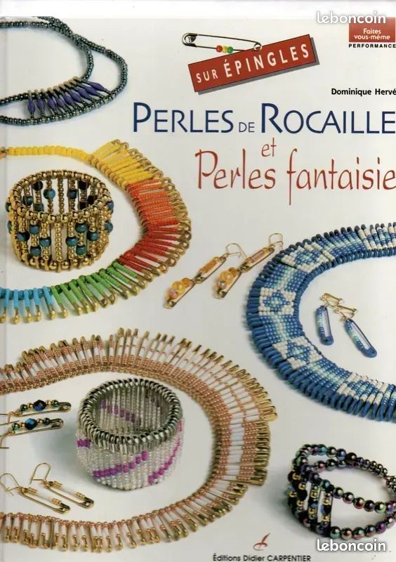 Lot de 4 jolis livres d'instructions sur la création de bijoux en perles (image 8)
