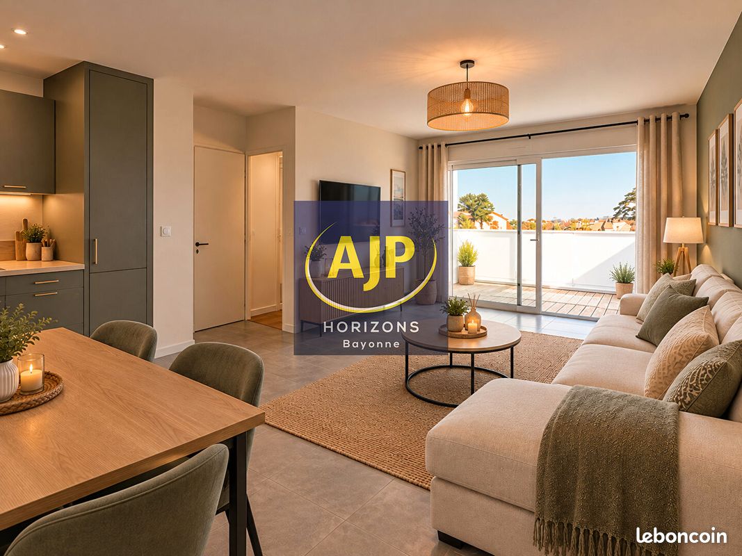 Appartement 3 pièces 66 m² · à Bayonne · 66 m² · 360 000 €