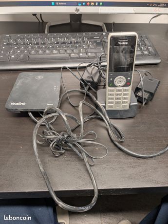 Yealink DECT W59R combiné de téléphone sans-fil dect Noir