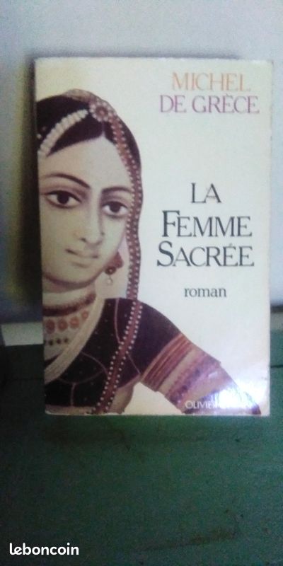 Livre roman "La femme sacrée" (image 1)