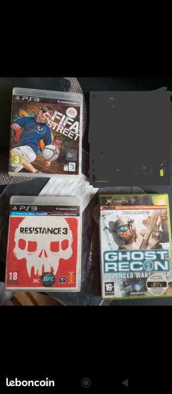 Lot De 3 Jeux Vidéo - Pour PlayStation 3 Et Xbox (1ère Génération) - Bon état, Jeux Variés
