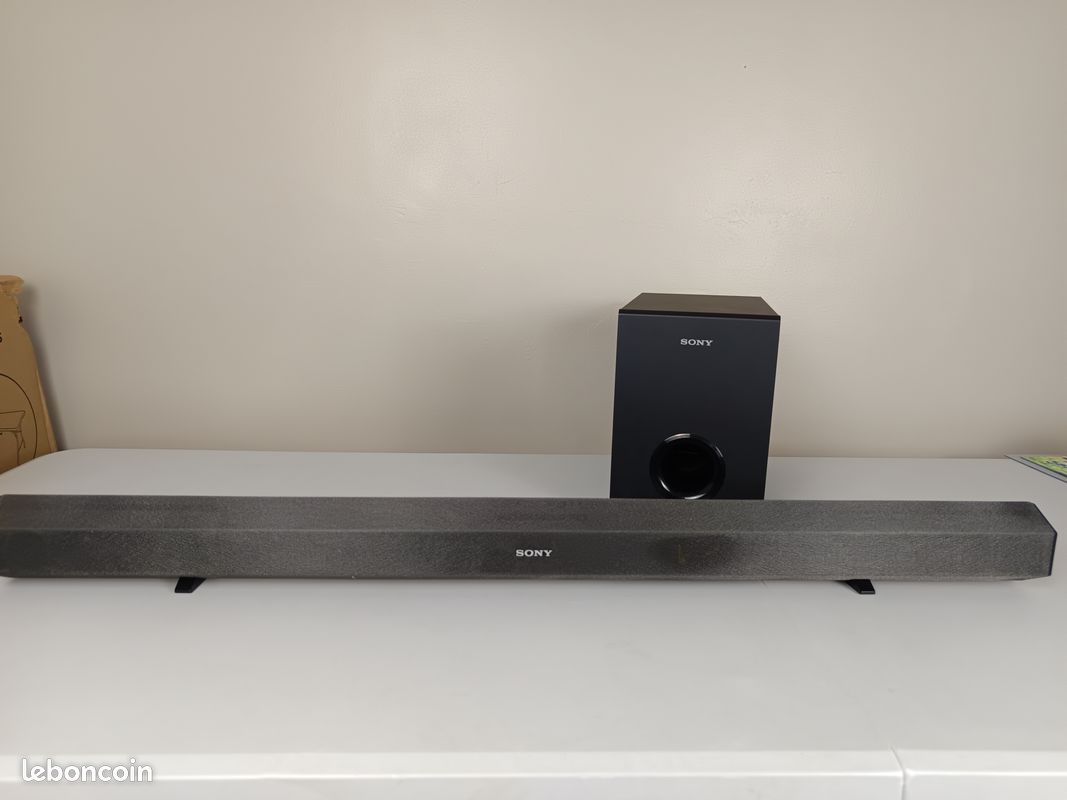 Barre de son Sony + caisson de basse (image 1)