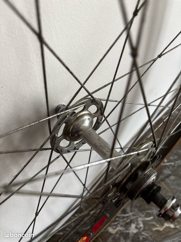 Paire De Moyeux Campagnolo Record 36t – Réf 448 – Occasion – Pièce Vélo Course