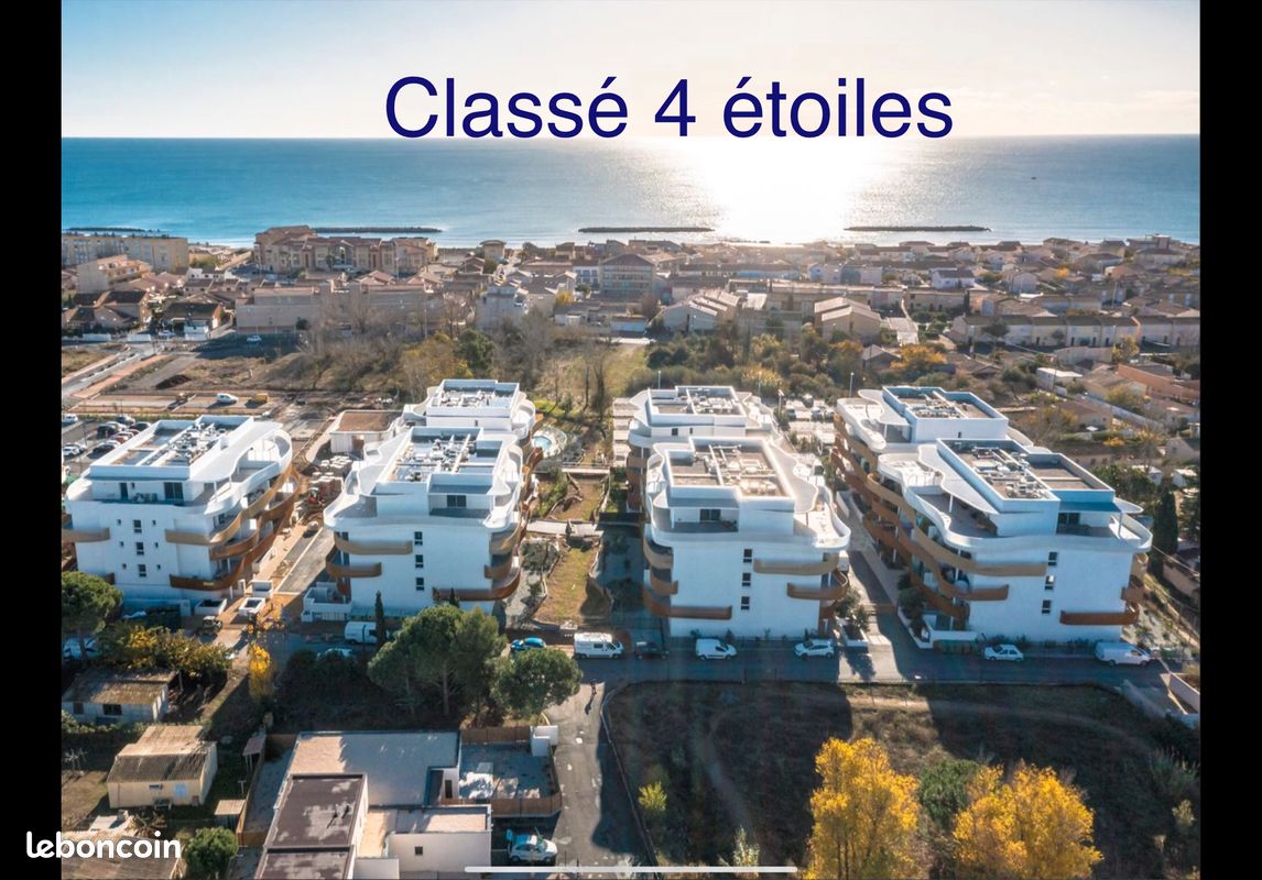 T2 Neuf Avec piscine et Proche des plages classé 4 étoiles Saisonnier (image 1)