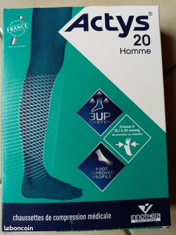 Lot De 2 Paires De Chaussettes De Contention SIGVARIS - Noir - Durables Et Confortables