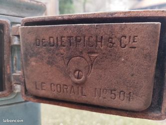Poêle a charbon Calorifères corail n° 501 (image 6)