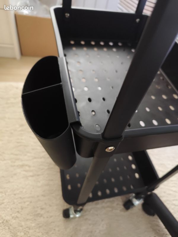 Chariot de rangement + tabouret (image 3)