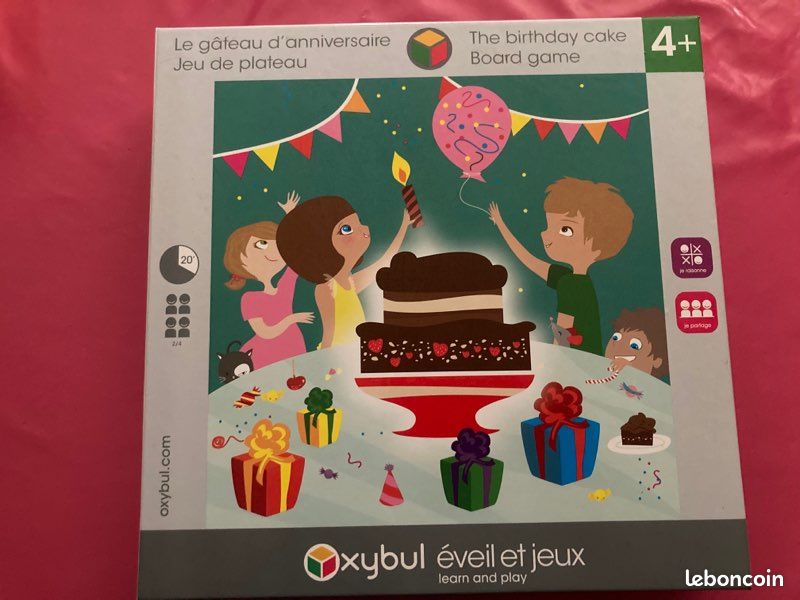 Jeu le gâteau d’anniversaire (image 1)
