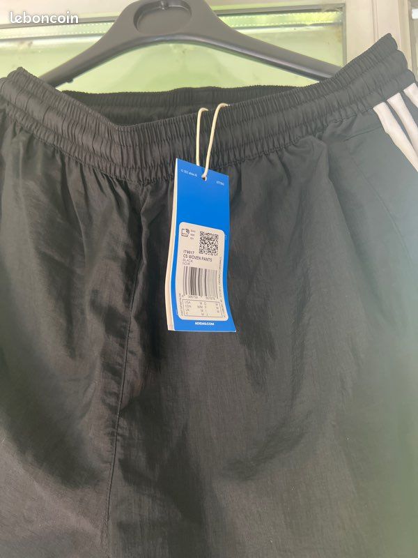 Pantalon de survêtement Adidas noir – (image 2)