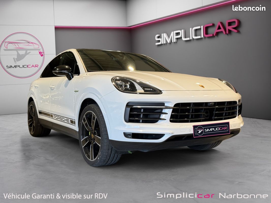 PORSCHE CAYENNE E-Hybrid 3.0 V6 462 ch Tiptronic BVA Platinum Edition Garantie 12 Mois Toit pano Pack Chrono Caméra 360 (image 1)