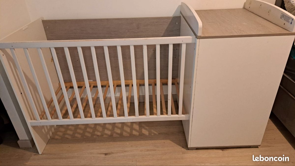 Lit + commode SAUTHON (image 1)