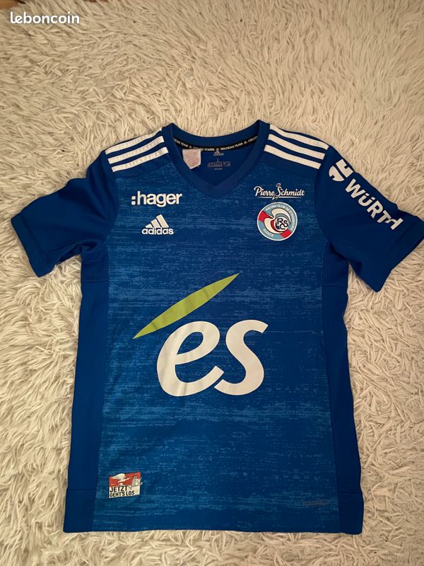 Maillot de football RC Strasbourg Alsace (RCSA) 13 14 ans Taille L