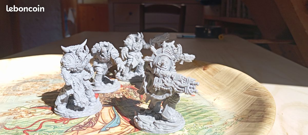 Terminator Space Marines du chaos armés de Gantelets et armes-combi (image 3)