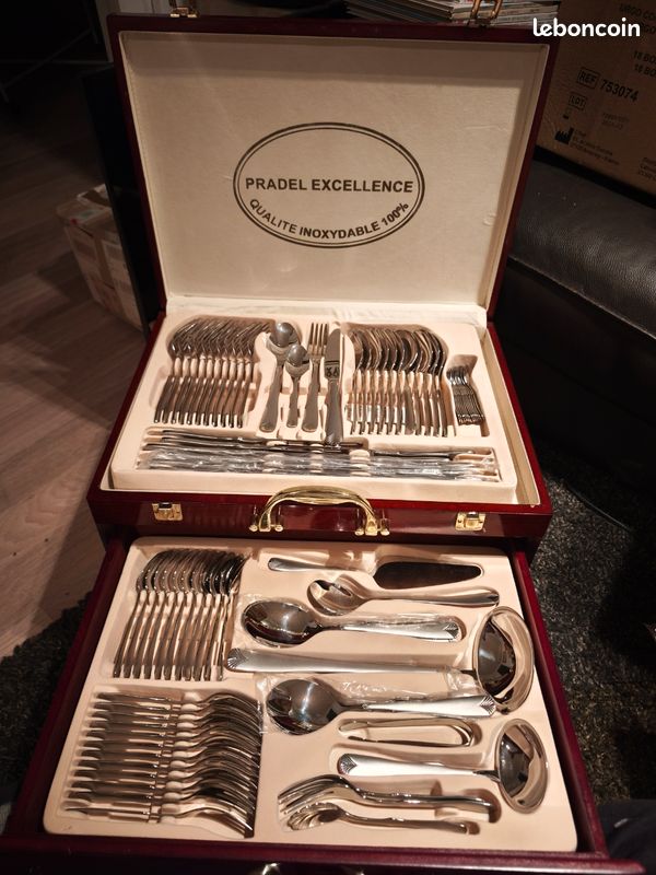 Coffret couvert Pradel excellence 82 pièces (image 1)